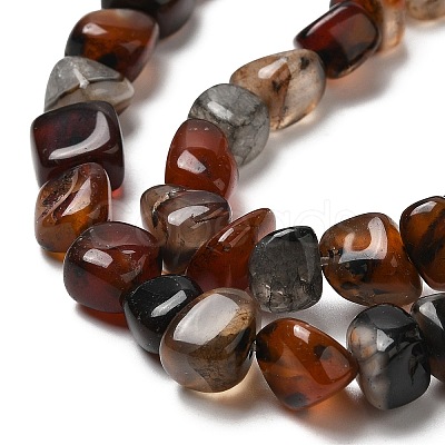 Natural Agate Beads Strands G-F745-12-1