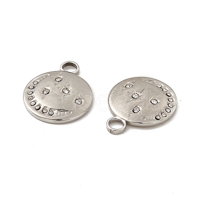 201 Stainless Steel Pendants STAS-J401-VC586-1