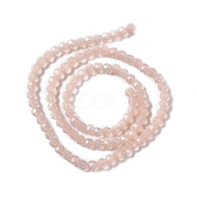 Faceted(32 Facets) Glass Beads Strands EGLA-J042-35A-02-1