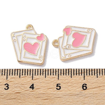 Alloy Enamel Pendants ENAM-O001-11N-G-1