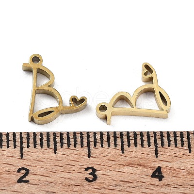 304 Stainless Steel Charms STAS-M327-02G-B-1