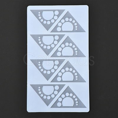 Triangle Food Grade Silicone Molds DIY-I058-03-1