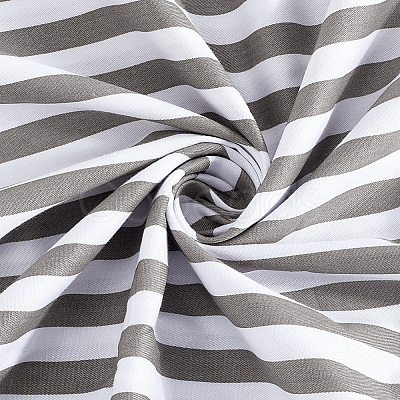 Cotton Fabric with Strip Pattern DIY-PH0037-96E-1