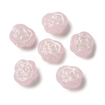 Opaque Lampwork Beads LAMP-P065-02B-14-1