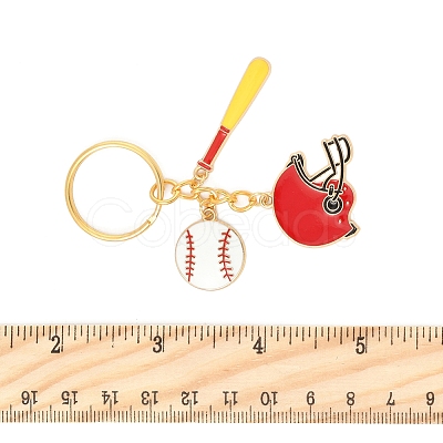 Alloy Enamel Keychain KEYC-FS00030-01-1