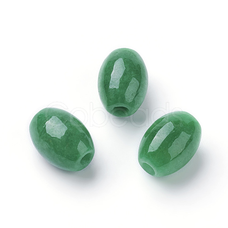 Natural Myanmar Jade Beads G-E418-30-1