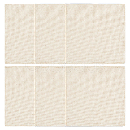 Linen Cross Stitch Fabric LS-DIY-WH0504-692-1
