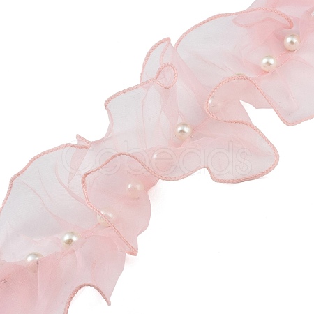 Polyester Pleated Lace Trim OCOR-XCP0002-29-1