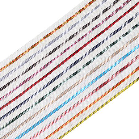 12Pcs 12 Colors Polyester Book Headbands OCOR-FH0001-36-1