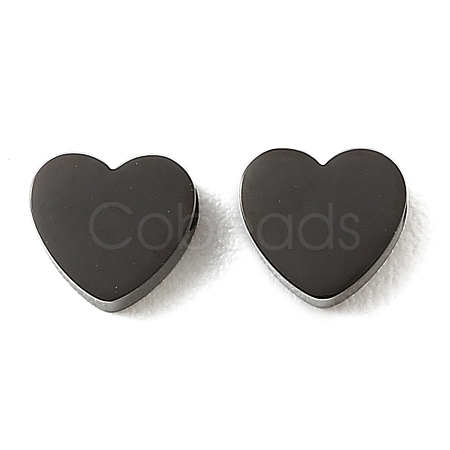 Valentine's Day 304 Stainless Steel Beads SA-E001-02EB-03-1