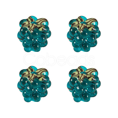 4Pcs Handmade Lampwork Beads LAMP-TA0002-24C-1
