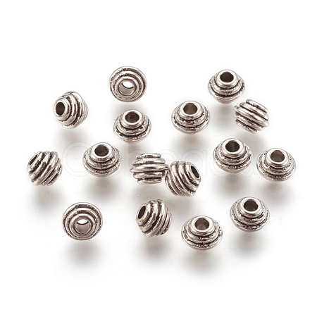 Tibetan Style Alloy Spacer Beads LF5166Y-1