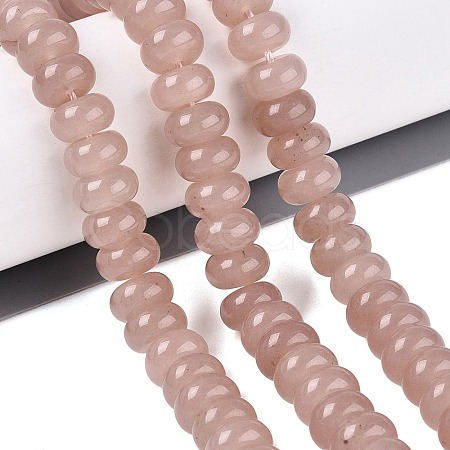 Natural White Jade Beads Strands G-Q613-01F-33-1