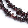 Natural Garnet Beads Strands X-G-P332-72-2