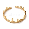 304 Stainless Steel Open Cuff Ring RJEW-Z026-04G-2