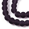 Transparent Glass Beads Strands GLAA-T032-T4mm-MD03-2