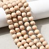 Natural Wood Beads Strands WOOD-B011-01A-10mm-1