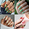 Stainless Steel DIY Nail Art Templates MRMJ-WH0092-071-6