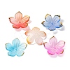 Transparent Acrylic Bead Caps TACR-P011-03G-1