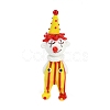 Handmade Lampwork Clown Display Decorations LAMP-Q005-12E-1