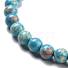 Synthetic Imperial Jasper Beads Strands G-E568-01A-05-3
