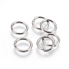 Tarnish Resistant 304 Stainless Steel Saw Cut Open Jump Rings STAS-P212-25P-17-1