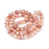 Electroplate Crackle Imitation Jade Glass Beads Strands LS-EGLA-Q131-02C-05-2