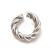 Non-Tarnish 304 Stainless Steel Open Jump Rings STAS-F282-06P-1
