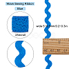 Wave Bending Fringe Trim OCOR-GF0001-16G-2