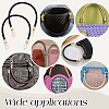 Imitation Leather Braided Round Cord Bag Handles with Zinc Alloy Clasps FIND-WH0126-941A-01-5