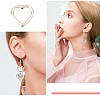 200PCS Tibetan Style Alloy Bead Frames TIBEB-SC0001-21-5
