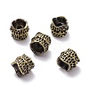 Tibetan Style Brass Beads KK-P214-01BAB-1