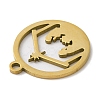 Christmas 201 Stainless Steel Pendants X-STAS-D053-04G-2