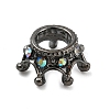 Zinc Alloy European Beads PALLOY-K013-01B-2