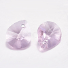 Faceted Glass Rhinestone Pendants RGLA-F053-C-223-2