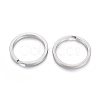 Tarnish Resistant 304 Stainless Steel Split Key Rings STAS-I123-23D-2