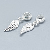 925 Sterling Silver European Dangle Charms STER-T002-67S-2