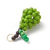 Glass Seed Beaded Pendants PALLOY-MZ00481-4