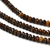 Natural Tiger Eye Beads Strands G-B107-D02-01-4
