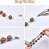 400Pcs 2 Style 304 Stainless Steel Bead Tips STAS-NB0001-16-2