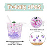 Transparent Resin Big Pendants LS-RESI-TAC0019-04D-3