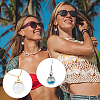 DIY Glass Ball Dangle Earring Making Kit DIY-PH0021-53-6