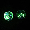 Luminous Handmade Gold Sand Lampwork Beads FOIL-B001-07B-3