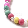 Maple Wood & Acrylic Jewelry Set SJEW-C003-02I-3