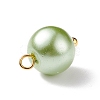 Glass Pearl Pendants PALLOY-JF01880-03-5