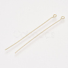 Brass Eye Pins KK-S348-405C-2