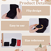 Square Velvet Bracelet Display Boxes CON-WH0095-134A-3