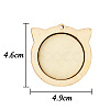 Wood Cross Stitch Embroidery Hoops PW-WG52707-08-1