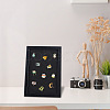 Wood & Plastic Rectangle Photo Frame Stand DJEW-WH0072-13A-01-6