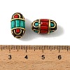 Handmade Polymer Clay Indonesia Beads PY-CBAAA14-09C-3